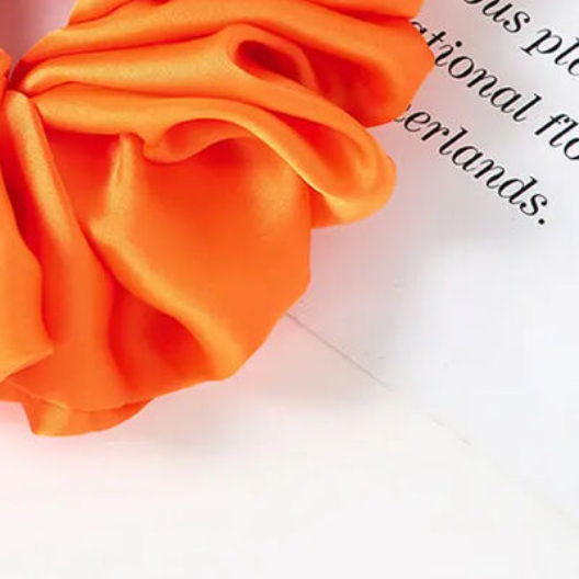 Trending XXL Satin Scrunchies